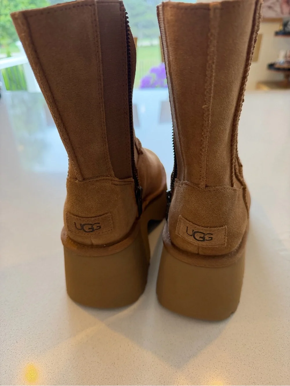 UGG Women's Classic Twin Seam New Heights Boots - 5